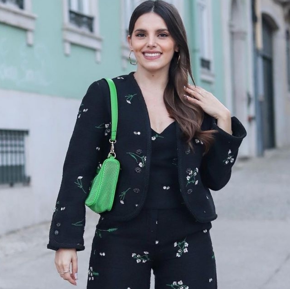 Zara Embroidered Textured jacket - Picture 4 of 9